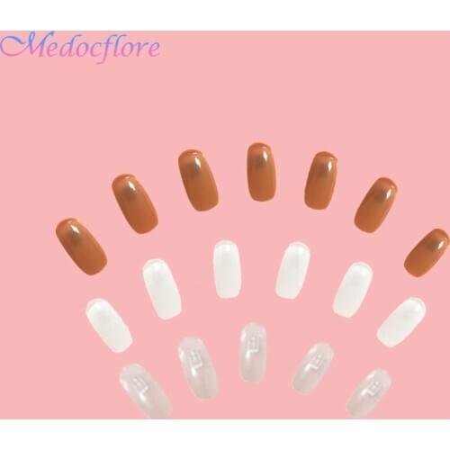 400 pcs Artificial Plastic Fake nails faux ongles Nail Practice Fingers Beauty Manicure Tool Nail Art Decoration Nail Salon