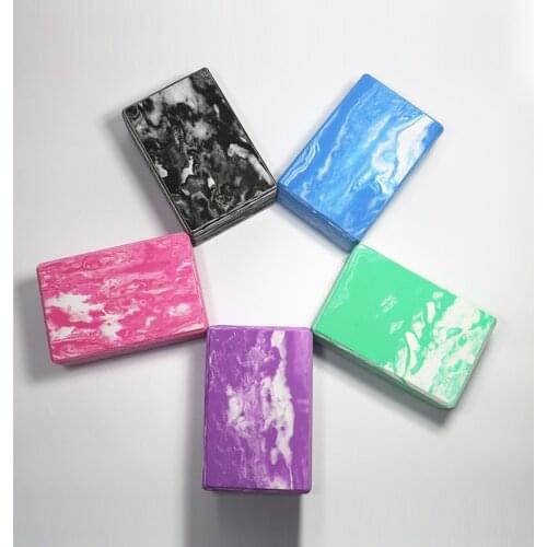 Camouflage Yoga Block Dance Gymnastic Soft Foam Brick High Density Eva Brick Exercise Body Building Fitness Equipment Home Gym