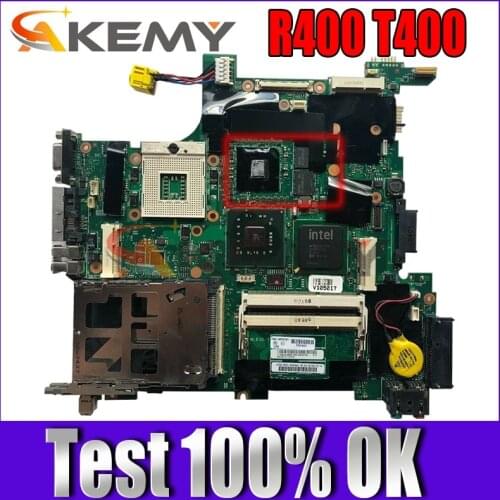 Akemy 63Y1199 42W8127 43Y9287 60Y3761 60Y4461 for lenovo IBM Thinkpad R400 T400 laptop motherboard jhgf955DDR3 14.1 Inch