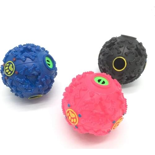 Monster Squeak Interactive Pet Food Dispenser Dog Toys Ball for Kids Pitbull Golden Retriever Popular Toys Dog Accessories