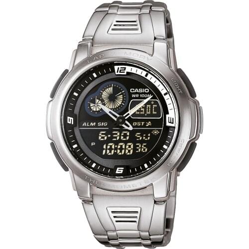 Casio AQF-102WD-1BVDF Men Wristwatch Clock