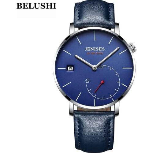 Luxury Watch Men Mesh Ultra-thin Stainless Steel Quartz Wrist Watch Male Clock reloj hombre relogio masculino Free Shipping