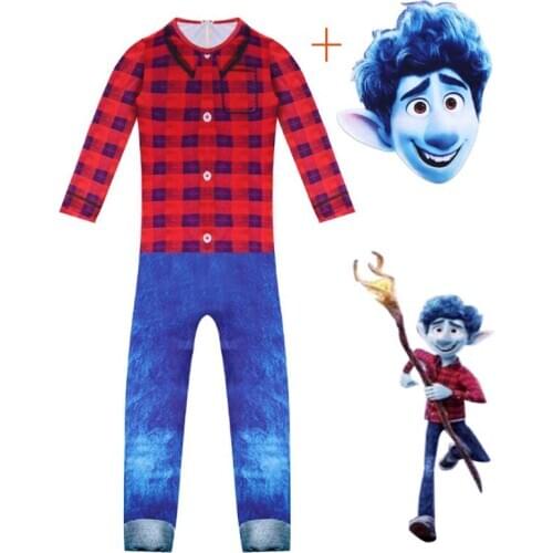 2020 fashion new toddler red plaid long sleeve suit half magic carnival festival cosplay childrens role performance costume