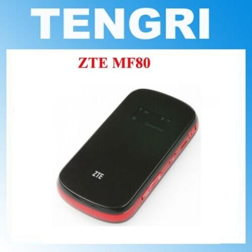 Original Unlocked ZTE MF80 Mobile 3G DC-HSPA+ UMTS Wireless 43.2Mbps MiFi hotspot Router