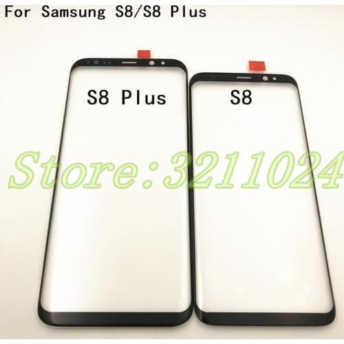 Front Touch Screen Outer Glass Lens Repair Replacement For Samsung Galaxy S8 G950 / S8+ S8 Plus G955 Touchscreen