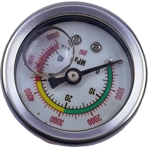 PCP Paintball Air Pump Compressor Valve Pressure Gauge M10x1 Scuba Pressure Gauge Diving Equipment Manometer Measure
