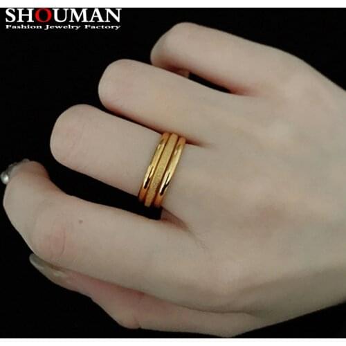 SHOUMAN Women's Gold Rings