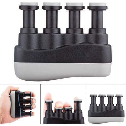 Guitar Hand Finger Exerciser Medium Tension Grip Power Trainer for Guitars Bass Piano 19ing