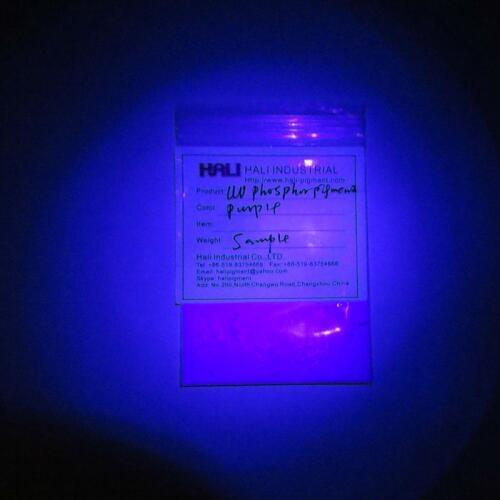 UV phosphor pigment,UV fluorescent pigment,UV sensitive powder,under UV light color:purple,1lot=5g,free shipping