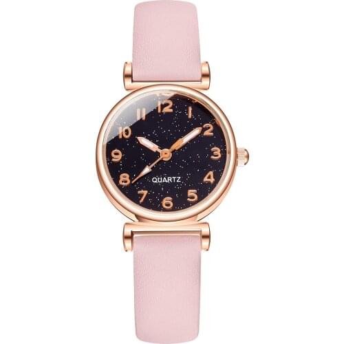 Women Digital Clock Stylish Exquisite Minimalist Belt Lady Quartz Watch S,all Dial Waterproof Wrist Watch Gift Femme Relogio