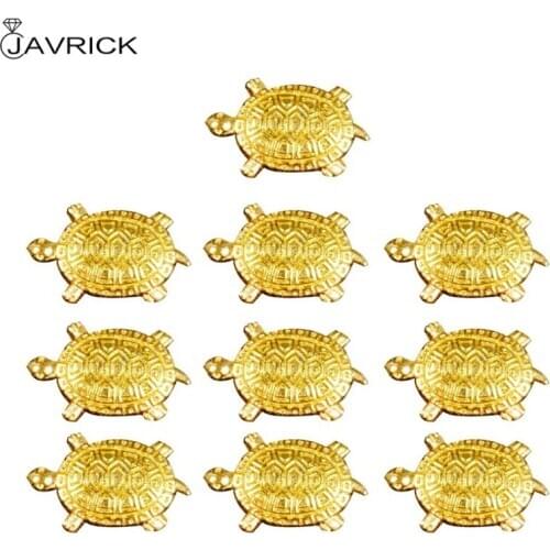 10Pcs Feng Shui Golden Money Turtle Japanese Lucky Tortoise Guarding Praying for Fortune Home Fortune Wealth Lucky Gift