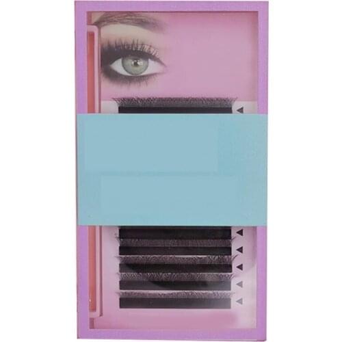 10Pcs/Set False Eyelashes Good Craftsmanship Simulation Artificial Fiber Makeup Eye Lashes for Dressing Room