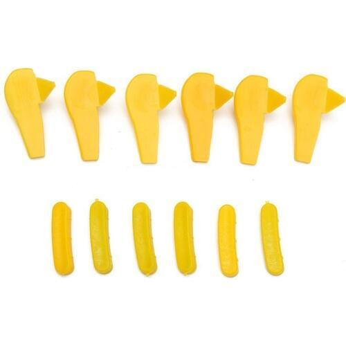 12pcs Tyre Changer Part Nylon Mount Demount Head Duck head Insert Rim Protector