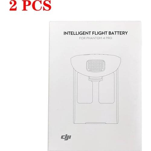 2pcs Original DJI Phantom 4 & Pro Intelligent Flight Battery 5870 mAh High Capacity NEW