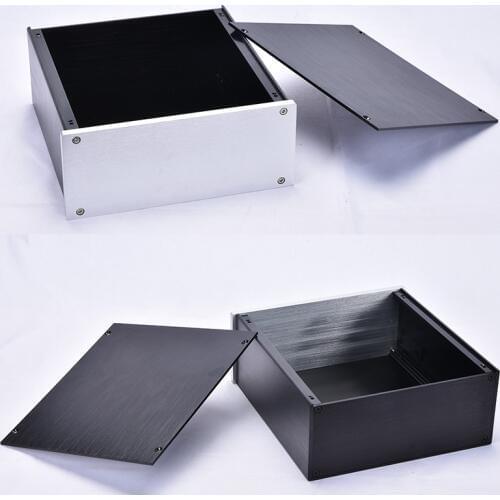 219.5*90*228mm All-aluminum Amplifier Chassis JC229 Amp Enclosure Diy Box Shell Blankpre-amplifier Chassis Amplifier Case
