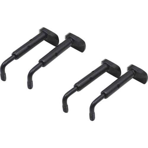 4Pcs/Set Violin Adjustable Plating Copper Chinrest Clamps for 3/4 4/4 Violin Screws Violin Accessory Kit Adjustable Size