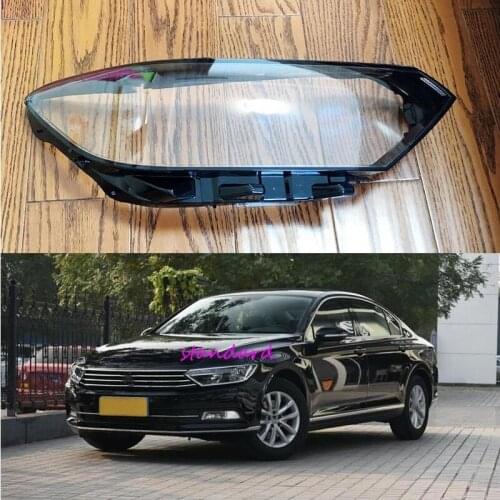 Car Headlamp Lens For Volkswagen VWPassat B8 / Magotan 2016 2017 2018 Car Headlight cover Headlamp Lens Auto Shell Cover