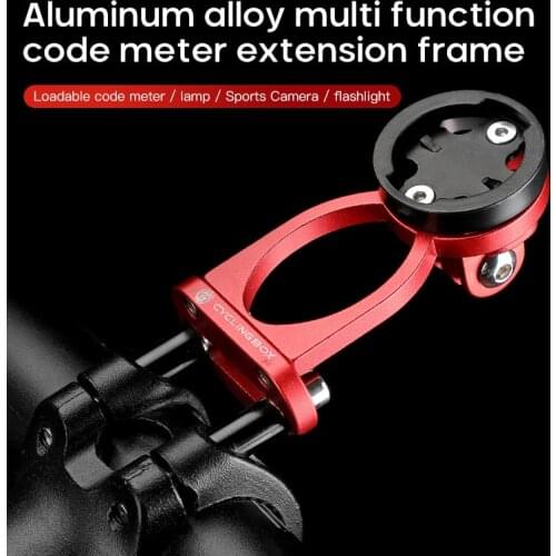 CYCLINGBOX Bicycle Multifunctional Code Meter Extension Frame Aluminum Alloy Bicycle Lamp Holder Bicycle Accessories Dropping