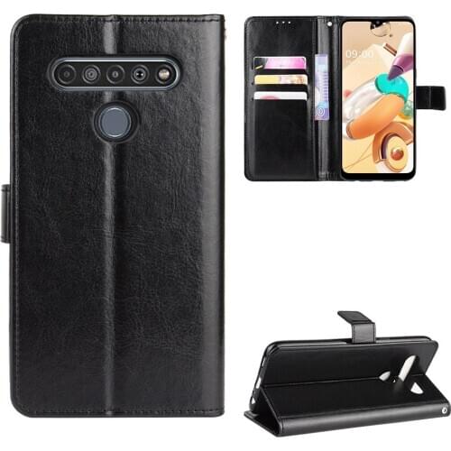For LG K41S Case 6.5 inch Luxury Leather Flip Wallet Phone Case For LG K41S 2020 Case Stand Function Card Holder