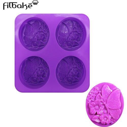 FILBAKE Silicone Aromatherapy Wax Mold For DIY Handmade Soap Mousse Pudding Tools Kitchen Accessories Baking Accessories