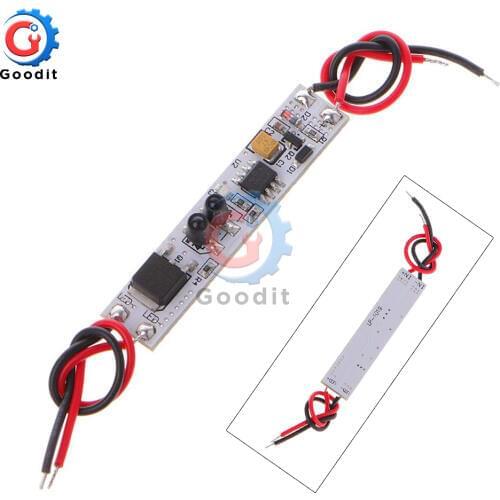 LP-1019 Module 5A Body Sensor Detection Sensing Switch LED Strip Light Dls HOmeful 12V IR Infrared Sensor Module Switch
