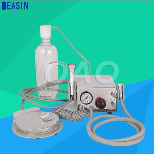 Wall Type Hanging Dental Lab Portable Turbine Unit connection with Handpiece tube 4 hole or 2 hole tube