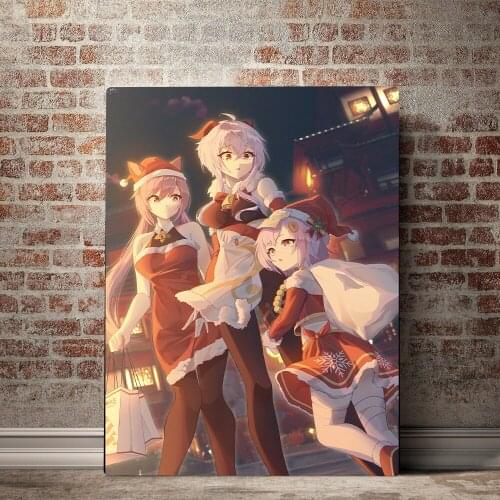 Posters Painting Wall Modern Home Decor Classic Genshin Impact Canvas Paintings Art Prints High Quality Modular Picture