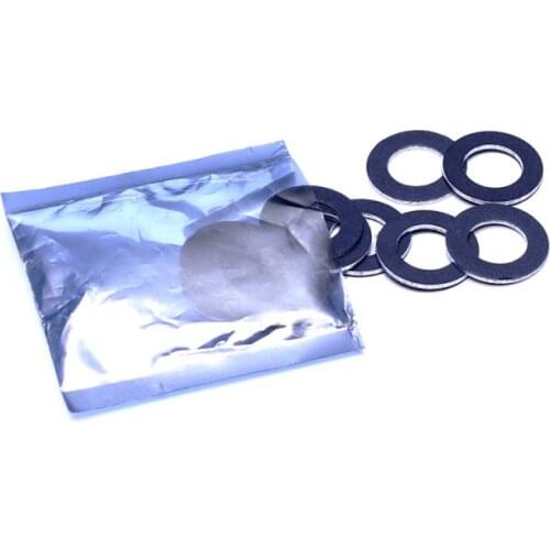 10Pcs/Set Aluminum Engine Oil Drain Plug Crush Gasket Washers Seals 90430-12031 Toyota Camry Corolla Lexus Oil Pan Gaskets