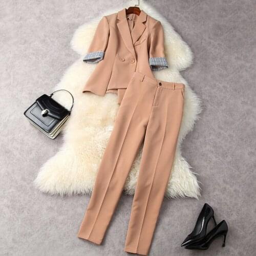 Shyslily Women's Office Trouser Suits