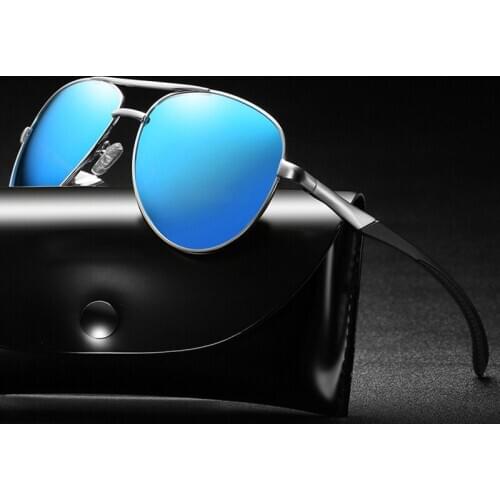 Sunglasses Mens/Women Polarized Sunglasses,Outdoor Driving Classic Mirror Sun Glasses Men,Metal Frame UV400 Eyewear De Sol