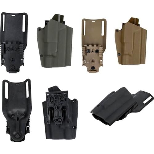 TMC Tactical Kydex Belt Holster Drop Adapter QR Holster Set For G17 X300