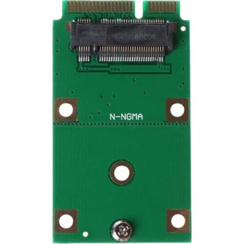 High Speed M.2 NGFF SSD to mSATA SSD Adapter Card SSD Converter Support 2230 and 2242 SSD for PC Computer Laptop Use