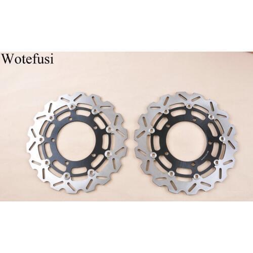 Wotefusi Front Brake Disc Rotor For GSX 1300 RK8/RK9 Hayabusa BKK8 B-King 2008 2009 2010 2011 2012 2013 [MT114]