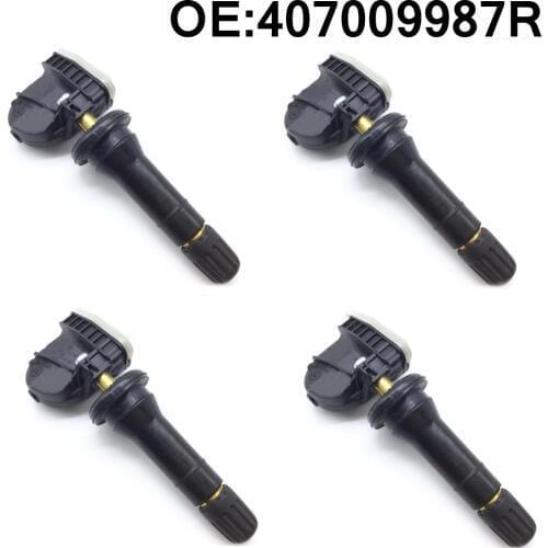 4 PCS new Car Tire Pressure Monitor Sensor TPMS for Renault Clio Kangoo Master Trafic Twingo Wind