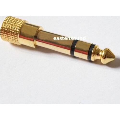 6.5mm 1/4" Male to 3.5mm Female Stereo Audio Adapter AV