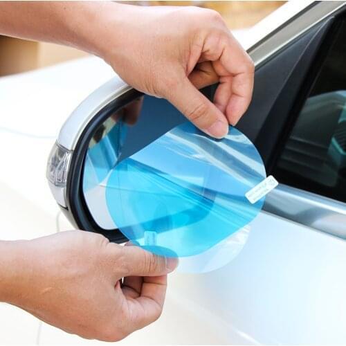 Car Sticker Rearview Mirror Anti Fog Film Car Accessories For audi a3 8v 8p a4 A5 A6 A7 Q2 q3 Q5 Q7 b6 b7 b8 c6 c7 Avant
