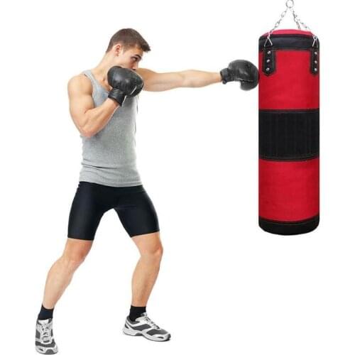 Boxing Free Fight Sandbags Target Training Kungfu Thai boxing Karate Sports Arena Hanging Durable with gloves