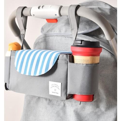 Baby Stroller Accessoris Bag New Cup Bag Stroller Organizer Baby Carriage Pram Buggy Cart Bottle Bag Car Bag Baby Accessories