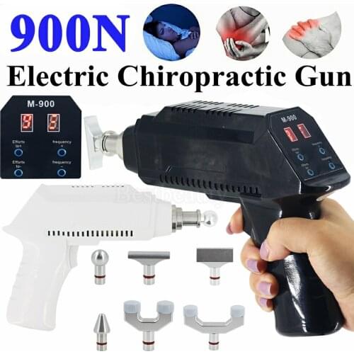 Electric Chiropractic Instrument Adjusting Tools For Correction Spine Therapy Machine Body Relax 300N Massage 2021 Newest