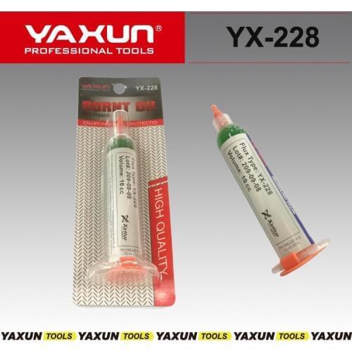 Fastest SHIPPING 5PCS yaxun 228 flux 10CC BGA Soldering Paste Flux Solder Ball Flux Paste Yaxun high quality soldring flux