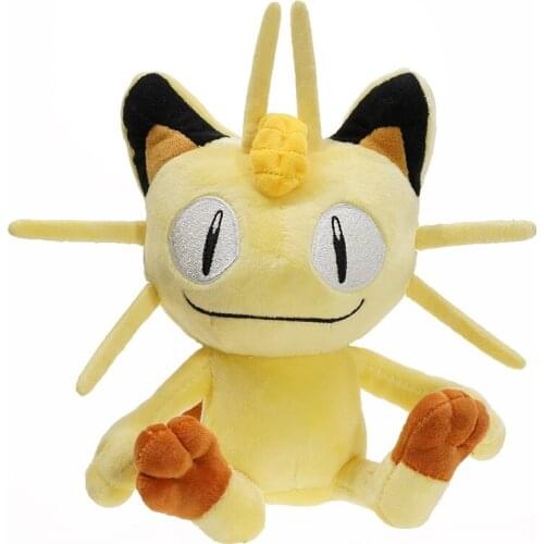 Big Size 40cm TAKARA TOMY Animation Pokemon Meowth Plush Toys Doll Soft Stuffed Animals Toys for Kids Children Gifts