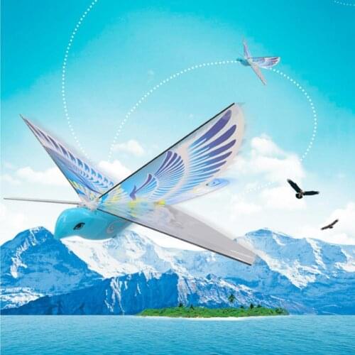 Induction Flying Bird Simulation Flapping Wing Bird Toy 360-degree Circling O3T6