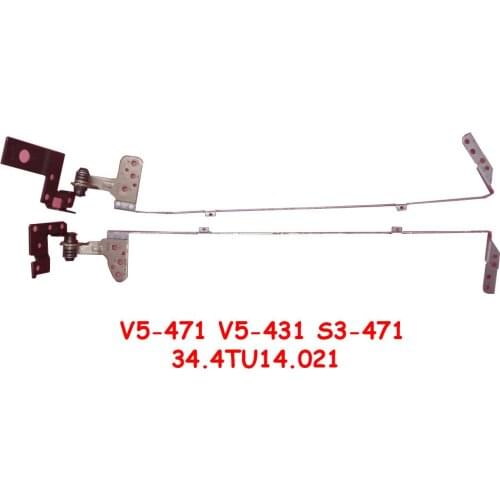 Laptop LCD Hinge L&R For ACER For Aspire V5-471 V5-471G V5-471P V5-431 V5-431G V5-431P S3-471 S3 S3-471 34.4TU14.021 MS2360 New