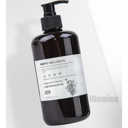 Rosemary Toner Lotion Pore Firming Lifting Acne Removing 500ml Skin Care big bottle Beauty Salon Equipments