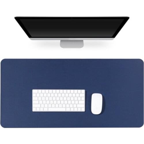 Multifunctional Large Office Desk Pad Non-Slip PU Leather Keyboard Mouse Pad Mat Waterproof Dual-Side for Office Home