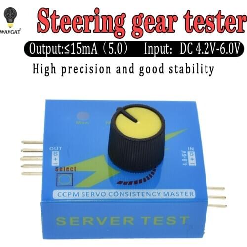 Multi Servo Tester 3CH ECS Consistency Speed Controler Power Channel CCPM Meter Master Checker RC Dron Helicopter Parts RC Hobby