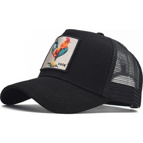 Mens And Womens Hats Animal Embroidered Baseball Hats Outdoor Cotton High Quality Adjustable Caps Aesthetics Baseball Caps