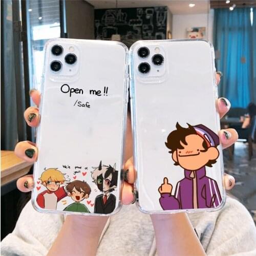 Soft Transparent Phone Case for Iphone 12 11 Pro Max 6s 12 Mini X Xs Xr SE 2020 Dream Smp Cover Coque Fundas for Iphone 7 8 Plus