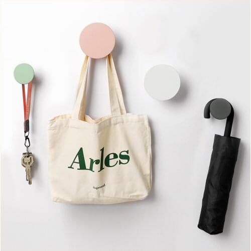 Wall Hooks Coat Rack Wall mounted single hat bag hook Bathroom Indoor Kitchen Hallway Wall Clothes Hat scarf Round Hooks