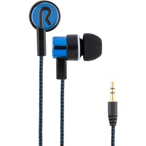 Earphone Braided Wiring Super Bass In Ear Music Earphone HIFI Stereo Earbuds Noise Isolating Sport Earphones With Mic